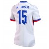 Damen Fußballbekleidung Frankreich Marcus Thuram #15 Auswärtstrikot EM 2024 Kurzarm